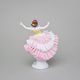 Dancer with lace 7 x 6,5 x 15 cm, Kurt Steiner, Porcelain Figures Unterweissbacher