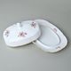 Butter dish 250 g, Thun 1794 Carlsbad porcelain, BERNADOTTE Meissen Rose