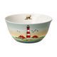 Bowl North Sea Lighthouses 15 / 15 / 7 cm, fine bone china, Scandic home, Goebel