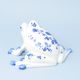 Frog 25 x 21 x 13 cm cm, Original Blue Onion pattern