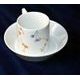 Cup espresso 80 ml plus saucer 110 mm, Meissen porcelain