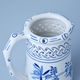 Beer Jug perforated 400 ml, Original Blue Onion Pattern