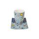 Cup and saucer James Rizzi - Give Peace a Chance, 400 ml / 19,5 cm, Fine Bone China, Goebel