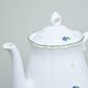 Coffee pot 1,15 l, Verona blue flowers + green, G. Benedikt 1882