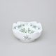 Ashtray 12,5 cm, Green Onion Pattern, Cesky porcelan a.s.