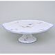 Verona Goose: Cake plate 30 cm on stand, G. Benedikt 1882