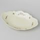 Bread basket 34 cm, Thun 1794 Carlsbad porcelain, BERNADOTTE ivory + flowers