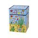 Tea tin James Rizzi - Desert Life, 7,5 / 7,5 / 11 cm, Metal, Goebel