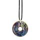 Necklace Larkspur 5 / 1 / 5cm, porcelain, L. C. Tiffany, Goebel