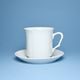 Hrnek Karel 270 ml, bílý porcelán, Český porcelán a.s.