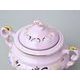 Cukřenka velká 330 ml, Sonáta, Dekor 9 pomněnky, Leander, růžový porcelán
