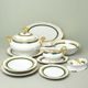 Jídelní sada pro 6 osob, Marie Louise 8800501 zlato + zelená, Thun 1794 a.s.