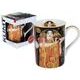 Hrnek 360 ml, G. Klimt, Hygieia, kostní porcelán Carmani