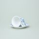 Cup Espresso 90 ml + saucer 110 mm, Thun 1794 Carlsbad porcelain, Natalie Blue Onion