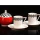 Friendly set for 2 persons Race, Thun Studio, Luxury Porcelain