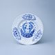 Annual plate 1998 18 cm, relief, NOT hanging, relief, Original Blue Onion Pattern