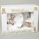 Teddy time pink (girl): Children's 3 pcs. set in giftbox, Roy Kirkham fine bone china
