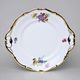 Cake plate 27 cm, Aristocrat, Queens Crown, Original Bohemia porcelain