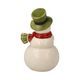 Snowman figurine Favorite Place 8 / 7 / 12.5 cm, stoneware, Goebel