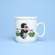 Mug "Mole and chestnuts" by Zdenek Muller 0,2 l, Thun 1794 Carlsbad porcelain