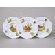 Plate set for 6 persons, Thun 1794 Carlsbad porcelain, BERNADOTTE hunting