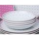 Tom 30357b0 Pink: Plate set for 4 pers., Thun 1794, Carlsbad Porcelain