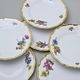 Plate dessert 19 cm, Aristocrat, Queens Crown, Original Bohemia porcelain