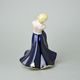 Lady Dancing (Blue Skirt) 11,8 x 18,5 x 20,7 cm , Isis, Porcelain Figures Duchcov