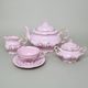 Tea set for 6 pers. Sonata, Leander decor 13, rose china