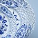 3-compartment dish 18 + 24 + 27 cm PLATES - perforated, Original Blue Onion Pattern