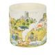 Tea light Latern 10 cm with 3D illustration of JOSEF LADA "Autumn", Glassor