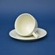 Cup 140 ml + saucer 135 mm, Lea ivory, Thun 1794