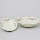 Compot set for 6 pers., Thun 1794 Carlsbad porcelain, BERNADOTTE ivory + flowers