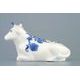 Cow lying 16 cm, Original Blue Onion pattern (QII)