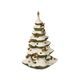 Figurka Vánoční strom ve vesnici 12,5 / 13 / 19,5 cm, kamenina, Goebel