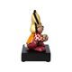 Figurine Romero Britto - Orange Rabbit, 9,5 / 8,5 / 14 cm, Porcelain, Goebel