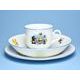 Children's set "Mole with boat" 3 pcs., Thun 1794 Carlsbad porcelain