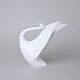 Labuť 18 x 13,5 x 17,3 cm, bílé, Porcelánové figurky Duchcov