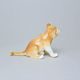 Lvíče 13 x 8 x 6 cm, Luxor, Porcelánové figurky Duchcov