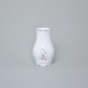 Gold line: Vase 11,5 cm, Thun 1794 Carlsbad porcelain, BERNADOTTE roses