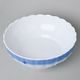 Bowl 30 x 10 cm, Thun 1794 Carlsbad porcelain, BLUE CHERRY