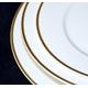 Opal gold: Plate deep 22 cm, Thun 1794 Carlsbad porcelain