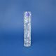 Křišťálová váza válec broušená úzká Kometa, 230 mm, GLASSPO / Crystal Bohemia