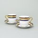 Cup + saucer 0,2 l / 14,5 cm, 2 pcs. + gift box, Thun 1794, karlovarský porcelán, CONSTANCE 76297