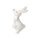 Figurka bílého zajíčka Šťastný den 11,5 / 8 / 14 cm, porcelán, Goebel