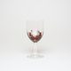 Egermann: Wine Glass Red Stain, 12 cm, Crystal Glasses Egermann