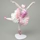 Ballerina with lace 18 x 12 x 23 cm, Kurt Steiner, Porcelain Figures Unterweissbacher