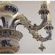 Chandelier 6-arm, Original Blue Onion Pattern