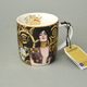 Mug 450 ml low in a gift can, G. Klimt, Judith, Carmani fine bone china
