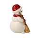 Snowman figurine Winter Cleaning 7 / 8.5 / 12cm, stoneware, Goebel